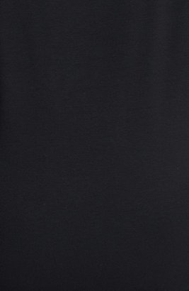 Eileen Fisher Bateau Neck Long Slim Jersey Top (Plus Size)
