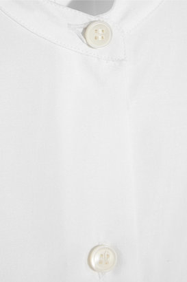 Christophe Lemaire Washed-silk shirt dress