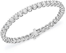 Bloomingdale's Certified Diamond Tennis Bracelet in 14K White Gold, 6.0 ct. t.w.