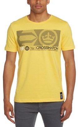 Crosshatch Men's Srippa Crew Neck Short Sleeve Sports Shirt