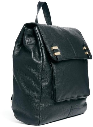 ASOS COLLECTION Leather Soft Boysy Backpack