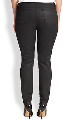 Eileen Fisher Eileen Fisher, Sizes 14-24 Waxed Skinny Jeans