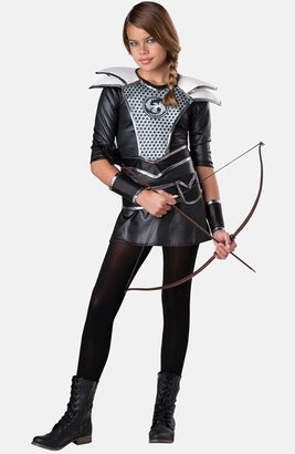 Incharacter Costumes 'Midnight Huntress' Dystopian Costume (Big Girls)