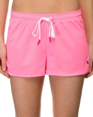Champion Novelty Shorts in Neon Pink