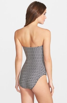 Kenneth Cole New York Strapless One-Piece Swimsuit