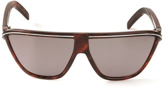 Versace Pre-Owned Flat Top Sunglasses