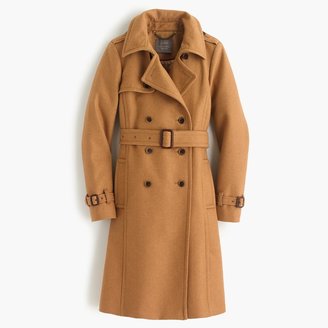J.Crew Icon trench coat in Italian wool cashmere