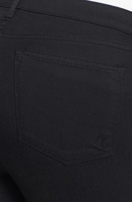 CJ by Cookie Johnson 'Joy' Legging Style Stretch Jeans (Black) (Plus Size)