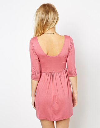 Love Skater Dress with Lace Inserts