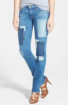Hudson Jeans 1290 Hudson Jeans 'Shine' Patchwork Skinny Jeans
