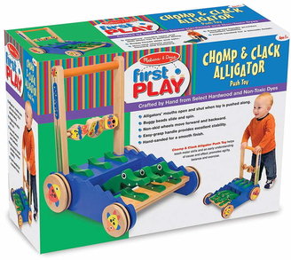 Melissa & Doug 'Chomp & Clack' Personalized Alligator Push Toy