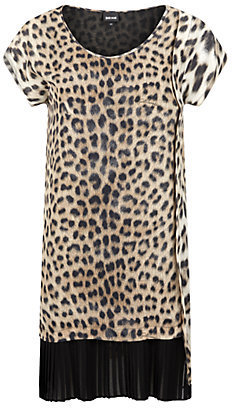 Just Cavalli Leopard Print Tunic Top