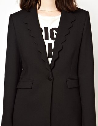 Jaeger Boutique by Blazer with Scallop Edge