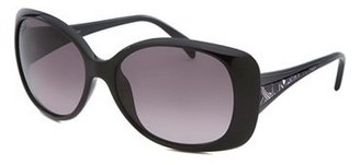Emilio Pucci Women's Square Black Sunglasses