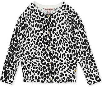 Juicy Couture Cotton-blend leopard cardigan 2-6 years