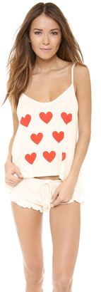 Wildfox Couture Baby Love Fall in Love PJ Set