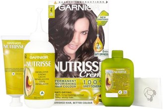Garnier Nutrisse Permanent Hair Colour - Dark Brown 4
