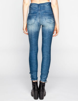 ALMOST FAMOUS Crave Fame Womens Highwaisted Skinny Jeans