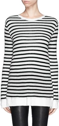 Alexander Wang T BY Stripe long T-shirt