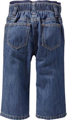 Old Navy Rib-Knit-Waist Pull-On Jeans for Baby