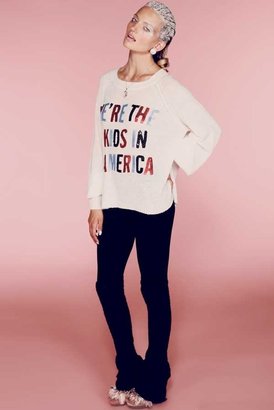 Wildfox Couture American Kids Pfeiffer Sweater in White