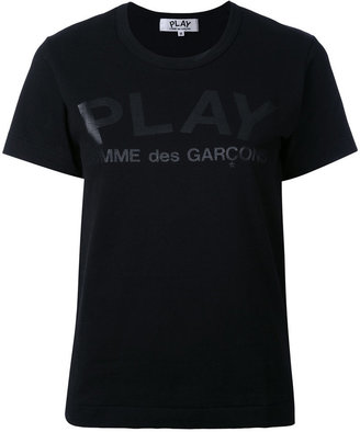 Comme des Garcons Play logo print T-shirt