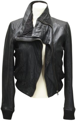 Topshop Black Leather Jacket