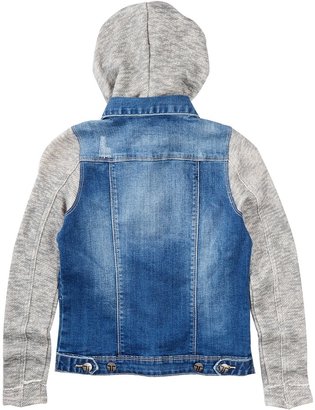 Tractr Jeans Combo Jacket (Big Girls)