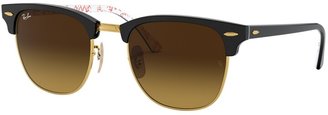 Ray-Ban Unisex Sunglasses, RB3016 49 Clubmaster Classic