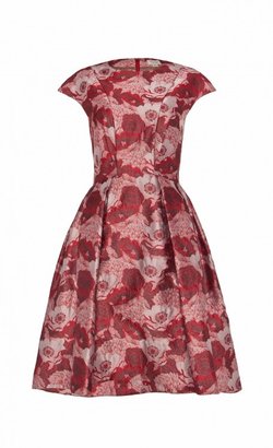 Temperley London Rosa Jacquard Structured Dress