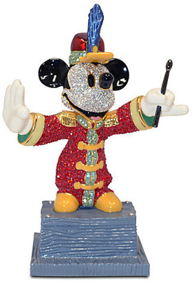 Disney Bandleader Mickey Mouse Jeweled Figurine by Arribas Brothers