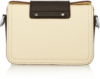 Rebecca Minkoff Collection Mini Box two-tone leather shoulder bag