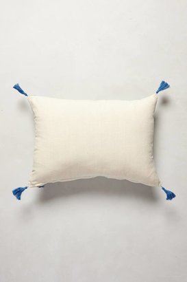 Anthropologie Striped Linen Cushion