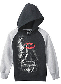 Batman Boys' 8-20 Fleece Logo Hoodie