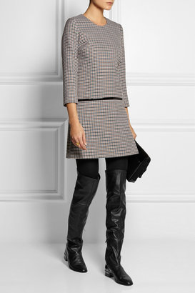 Reed Krakoff Oxford leather over-the-knee boots