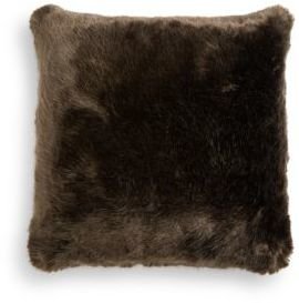 Etro Paddock Woods Faux Fur Throw Pillow