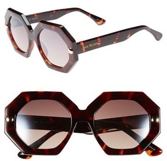 Isaac Mizrahi New York 49mm Sunglasses