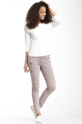 Dittos Selena Distressed Skinny Ankle Jean