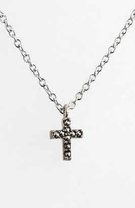 Judith Jack 'Mini Motives' Reversible Cross Pendant Necklace