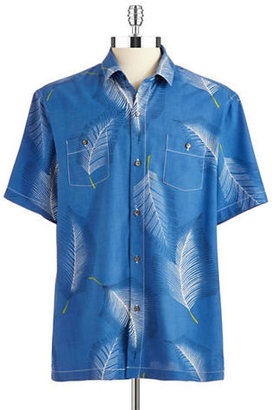 Tommy Bahama Feathered Fonds Button-Down Shirt
