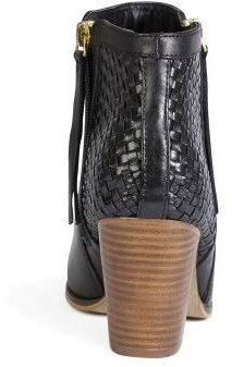 Next Leather Woven Back Boot