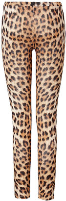 Just Cavalli Leopard Print Leggings