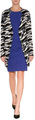 Diane von Furstenberg Hallie Dress in Ultramarine/Grey Slate Gr. 38