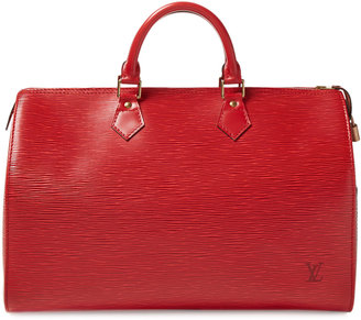 Louis Vuitton Red Epi Speedy 35