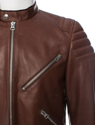 Acne 19657 Acne Leather Jacket