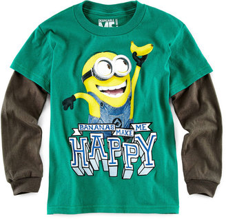 JCPenney Novelty T-Shirts Despicable Me Minion Graphic Tee - Boys 8-20