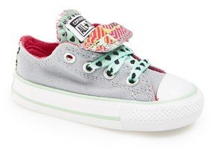 Converse Chuck Taylor® All Star® Double Tongue Sneaker (Baby, Walker & Toddler)