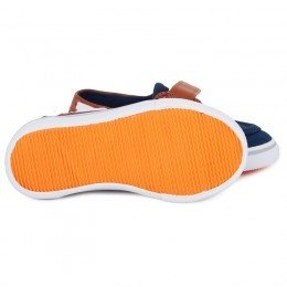 Lacoste Navy Keel Velcro Boat Shoes