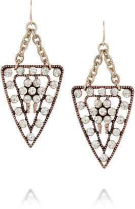 Lulu Frost Galaxy gold-plated crystal earrings