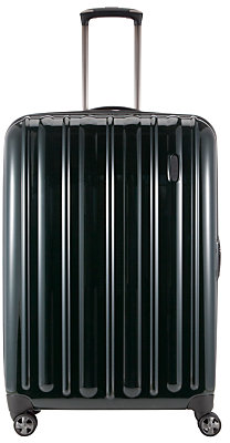 John Lewis 7733 John Lewis Monaco II 4-Wheel Large Suitcase, Dark Green
